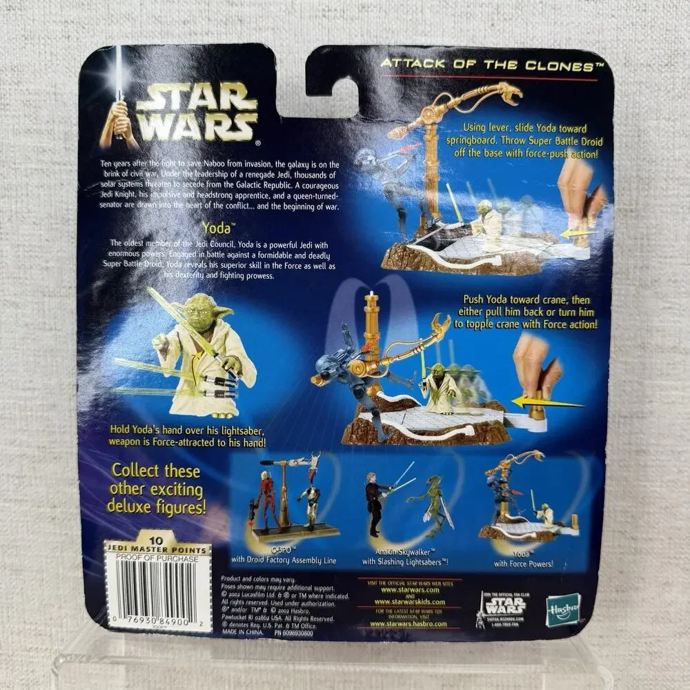 Star Wars Attack of the Clones Yoda 3.75